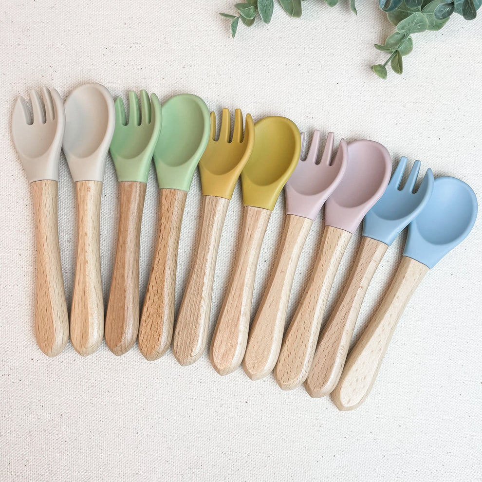 Silicone & Wood utensils