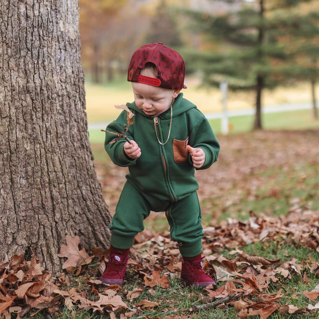 Evergreen Explorer Romper