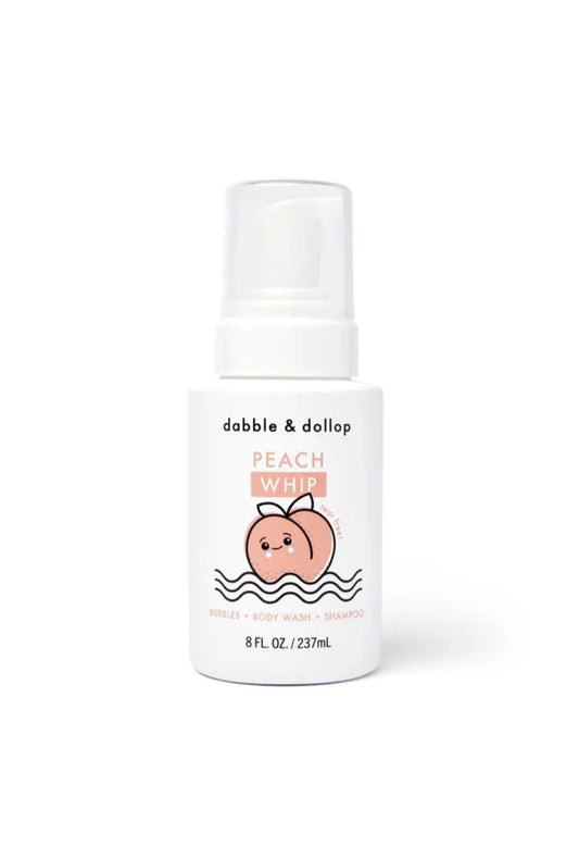 All-Natural Peach Foaming Shampoo & Body Whip