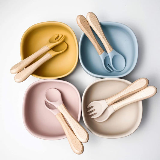Silicone & Wood utensils